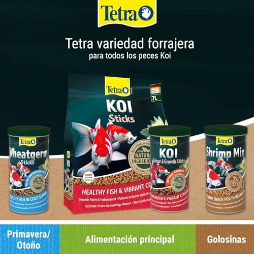 Thumbnail 5 de Tetra Pond Koi Sticks - Alimento para peces Koi 🐟 50L