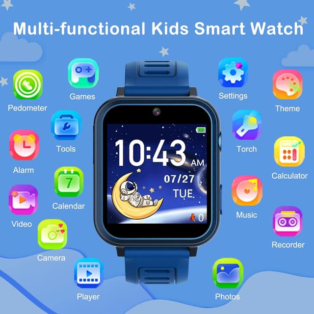 Thumbnail 2 de Phyulls Smart Watch 39 Games for Kids