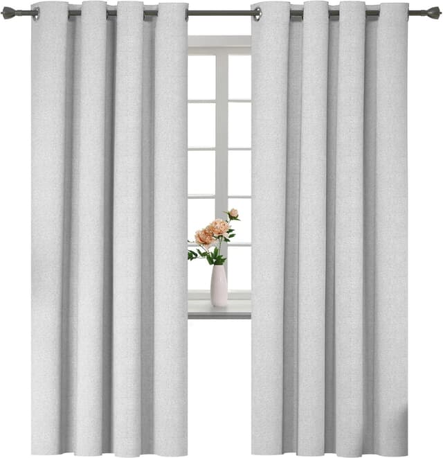 Imagen de YSTELLAA Rideau occultant 2x140x225 Gris en OfertitasTOP