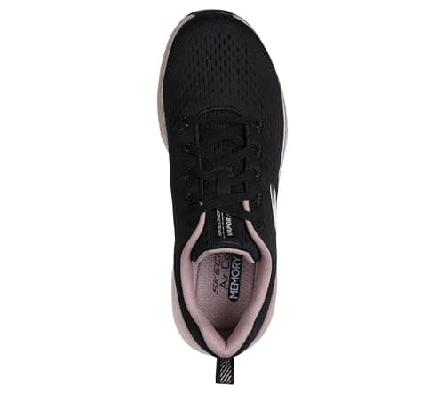 Detalle de Skechers Espuma de Vapor Zapatillas mujer malla negra 39