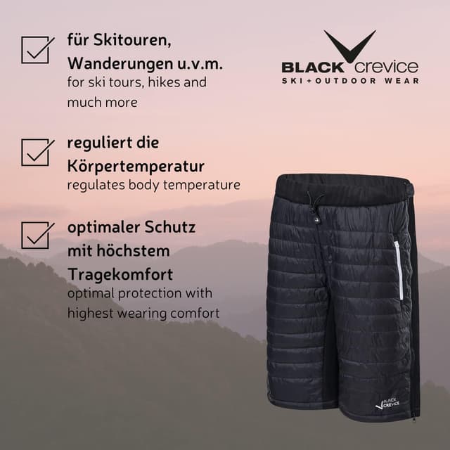 Detalle 1 de Black Crevice Pantalon isolant femme ski