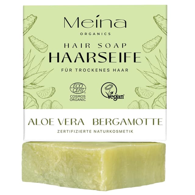Detalle de Bio Haarseife für trockenes Haar, 80 g