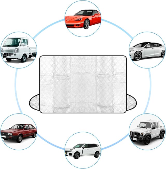 Thumbnail 6 de Griwuut Car Windscreen Cover 145 x 95 cm