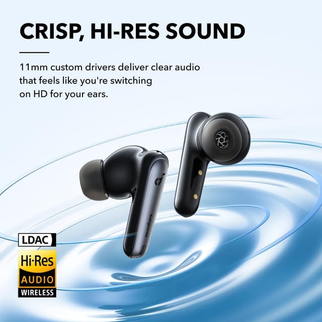 Detalle 2 de Soundcore Liberty 4 NC 50H noise-cancelling earbuds