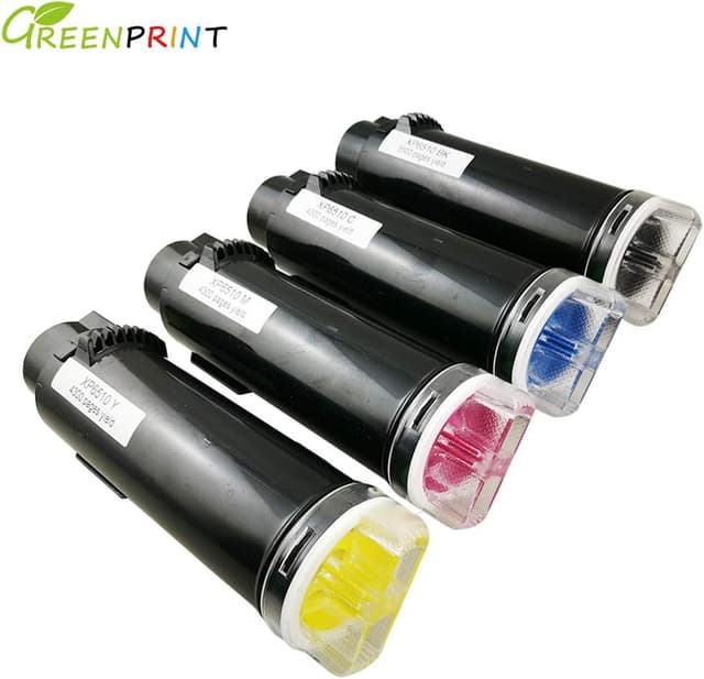Detalle 2 de Cartouches de toner compatibles GREENPRNT 4 couleurs 6510 / 6515 (Extra High Yield) pour Xerox Phaser 6510 & WorkCentre 6515