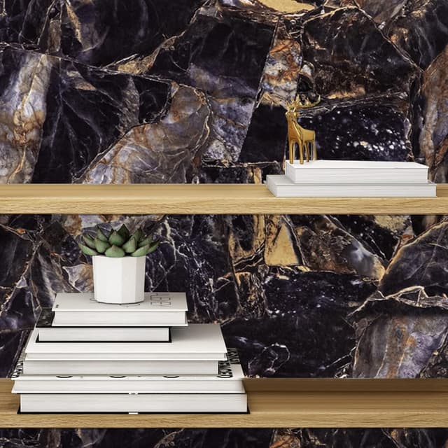 Thumbnail 6 de Decoroom Carta da parati autoadesiva in vinile effetto marmo, impermeabile 40 x 300 cm