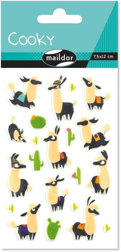 Thumbnail 4 de MY MANDARINE 560389Cpack Stickerbögen Cooky 3D 300