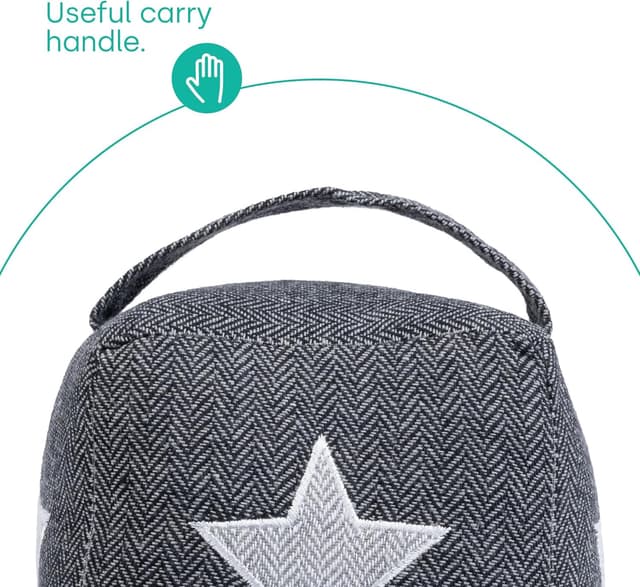 Detalle de LIVIVO heavy door stopper cube 16cm