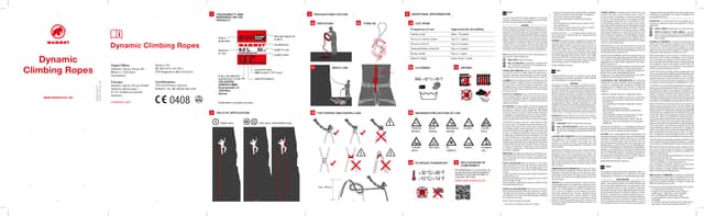 Thumbnail 2 de Mammut ALPINE SENDER DRY STANDARD 9 mm — cuerda simple doble gemela
