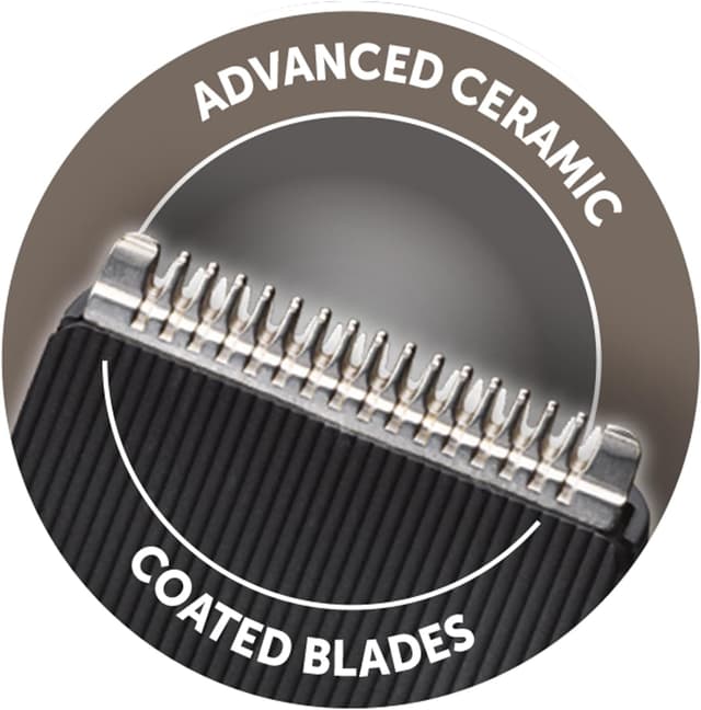 Detalle 2 de Remington MB320C Set regolabarba uomo con 9 lunghezze 1,5–18 mm, lame in ceramica e uso a rete/batteria