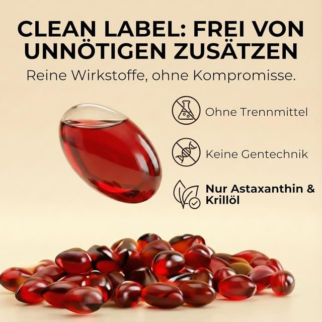 Detalle 1 de Marble Astaxanthin 12 mg mit Krillöl Softgel