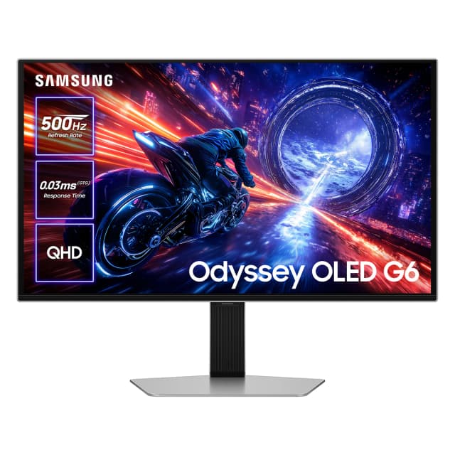 Detalle de Samsung Odyssey Oled G6 LS27FG602 — Monitor gaming QHD 27" 500 Hz