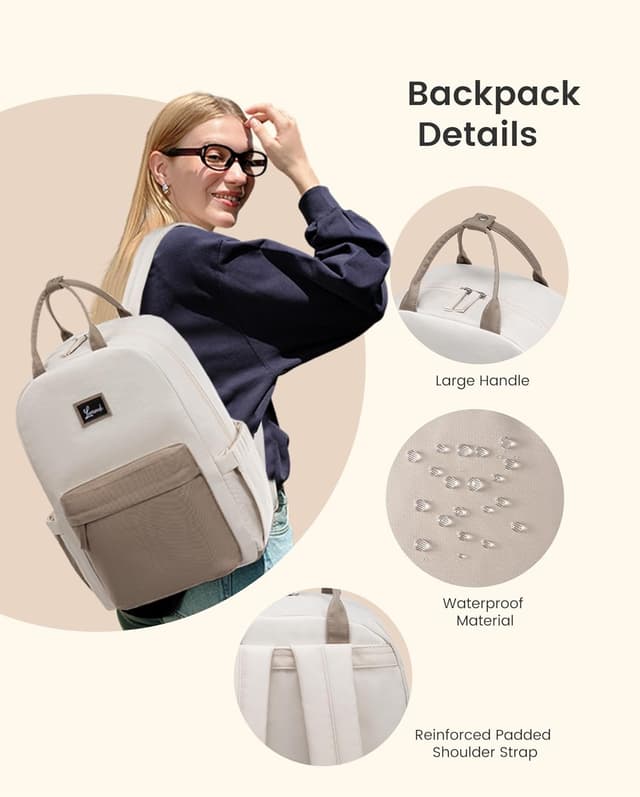 Detalle de LOVEVOOK School Backpack 15.6 inch