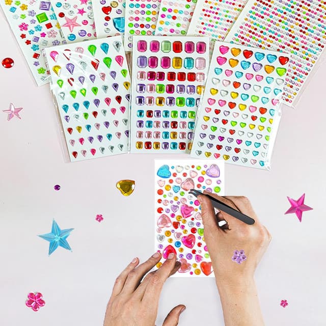 Thumbnail 4 de Generisch 4151 Glitzersteine Selbstklebend