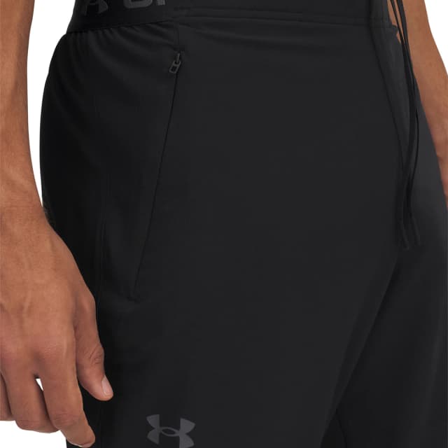Detalle de Under Armour Vanish Woven Tapered Pants: pantalón de hombre ajustado para entrenar y secar rápido