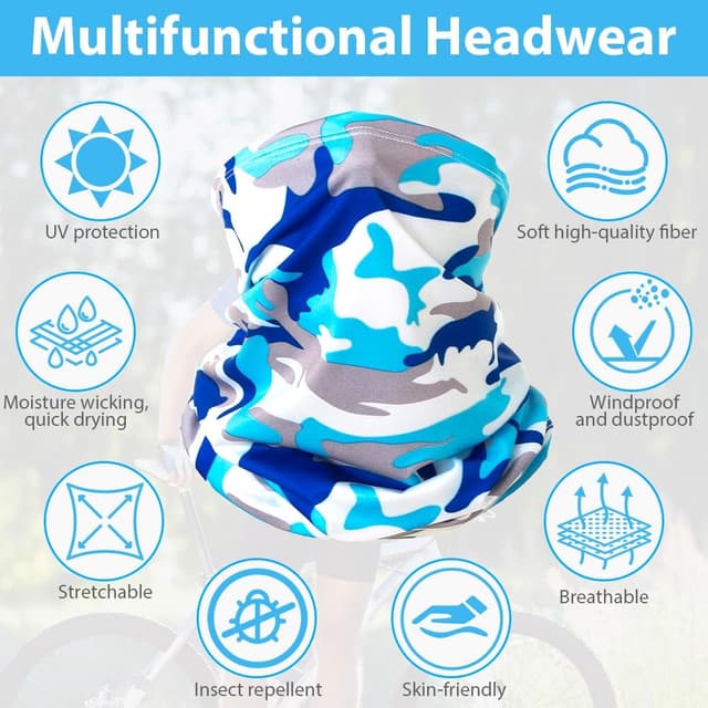 Thumbnail 3 de Flintronc pañuelos cabeza elástica 6 piezas