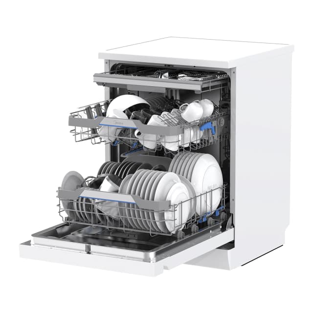 Detalle 2 de Midea MDWEF1433DW-WA lavavajillas 14 servicios