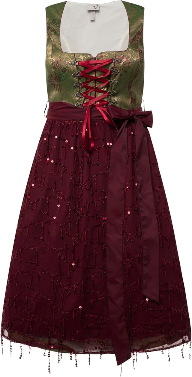 Thumbnail 2 de Ulla Popken Dirndl Ornamente ärmellos