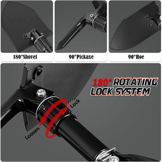 Thumbnail 4 de Pelle à Creuser 47 cm légère et pliable en acier ⌘