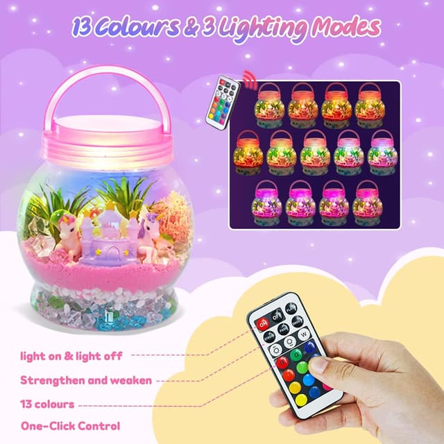 Thumbnail 4 de MELAND Unicorn Terrarium Kit for Kids aged 5–8