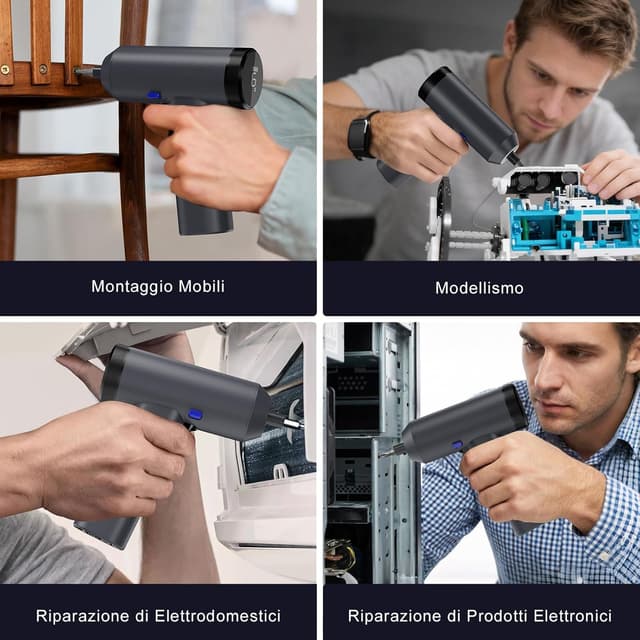 Thumbnail 5 de HYCHIKA Avvitatore a Batteria 2200 mAh