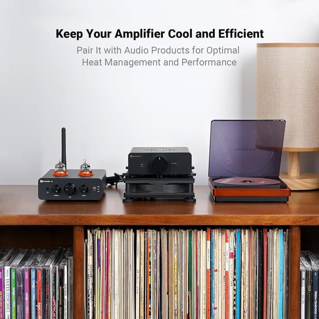 Detalle de Fosi Audio Ventola di raffreddamento USB per amplificatori stereo HiFi V3 Mono/ZA3