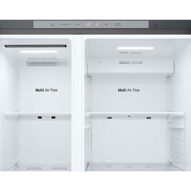 Detalle de LG GSLC41PYPE frigorífico americano 641L