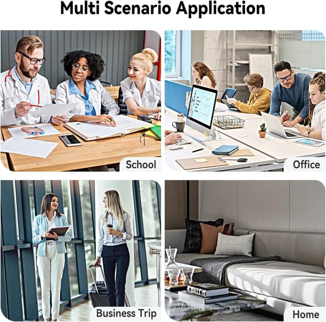 Thumbnail 4 de Diboniur Cartella portadocumenti espandibile A4, 13 tasche 🗂