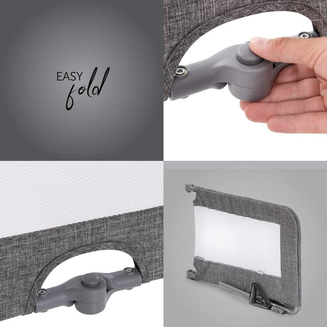 Thumbnail 4 de hauck Barrera Anticaídas Plegable para Cama 🛡️ Seguridad Infantil