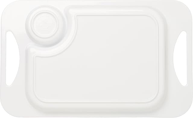 Thumbnail 1 de Rosa Lifestyle Lilac melamine snack tray 33.8cm