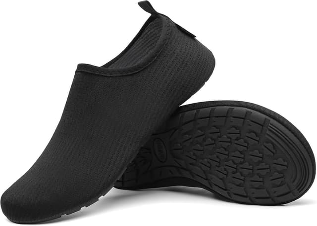 Detalle de SAGUARO Scarpe da scoglio con asciugatura rapida, 7 fori di drenaggio e suola antiscivolo (Rombi, Gr. 36-47)