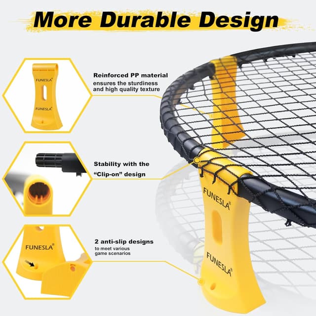 Detalle de Funeslaball Outdoor Roundnet Set Light-Up Pro