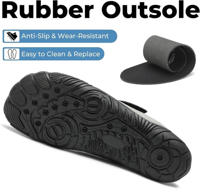 Detalle 2 de Mishansha Wasser Schuhe mit 13 Löchern