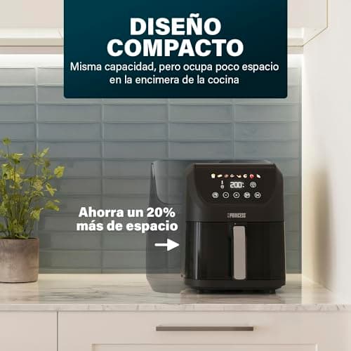 Thumbnail 2 de Princess Slim Airfryer 5,5 L 🥘 Cocina sin aceite y silenciosa