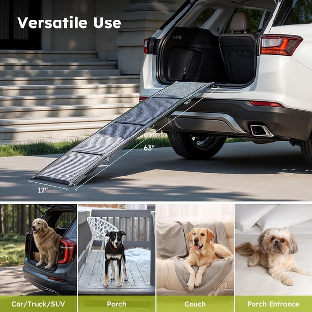 Detalle de CO-Z dog ramp 160 cm for 90 kg