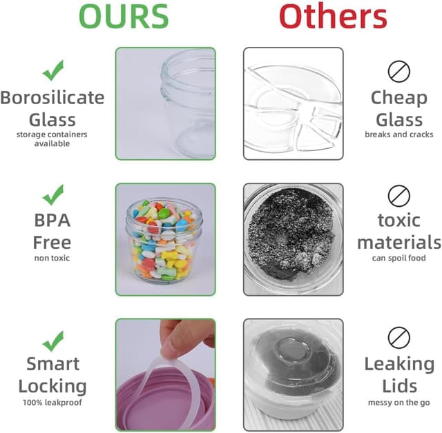 Thumbnail 5 de Aolso Pot de Conservation 100 ml 6 pièces