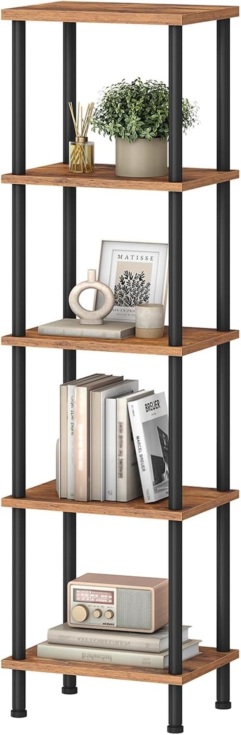 Detalle de HOOBRO Étagère 5 niveaux, étagère de rangement