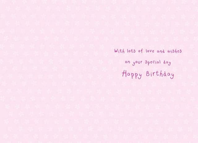 Detalle 2 de Carte d’anniversaire sœur Piccadilly Greetings 17,8 x 12,7 cm