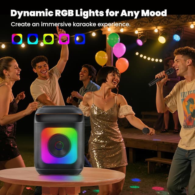 Thumbnail 6 de Karaoke Machine 2 Microphones