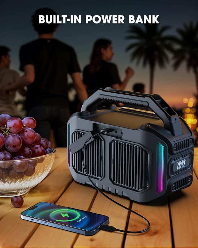 Thumbnail 6 de ANCOON 80W Bluetooth Portable Speaker with Bass
