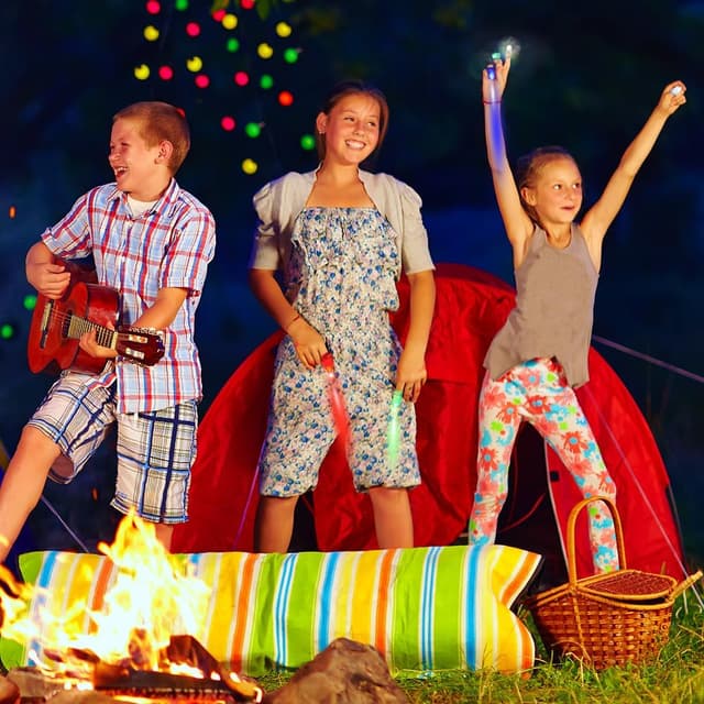 Thumbnail 6 de Ainiv Leuchtstäbe Leuchtwedel Multicolor