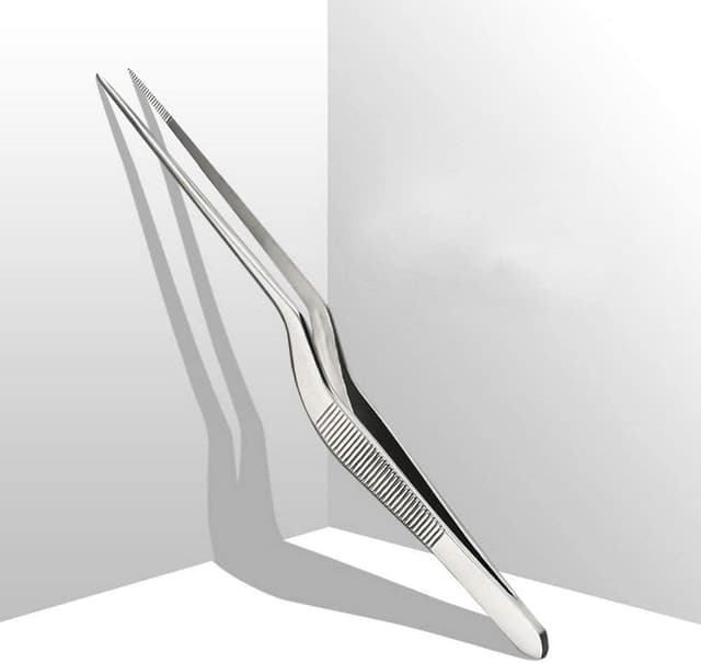 Thumbnail 4 de ABMRO 160mm Stainless Steel Chef Tweezers