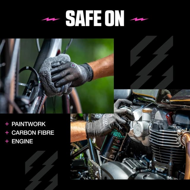 Detalle 2 de Muc-Off Motorcycle Care Duo Kit: detergente nano tech e spray protettivo per la cura della moto