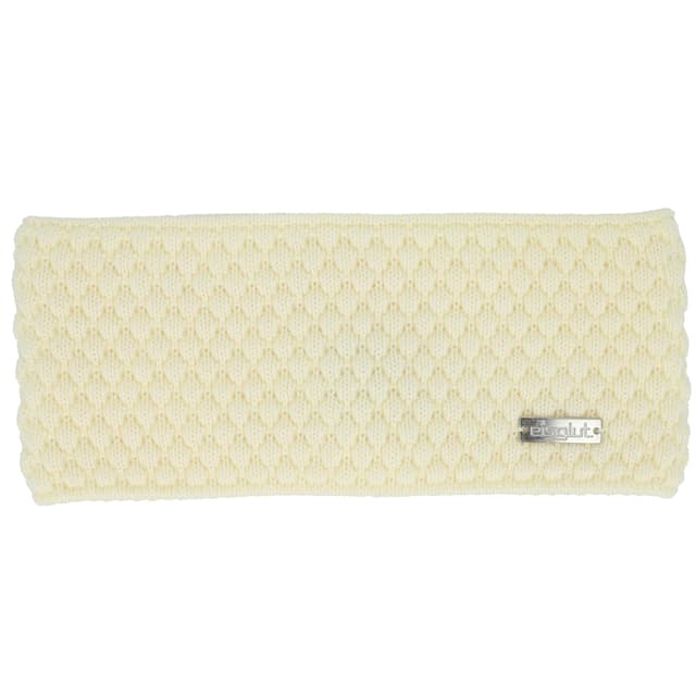 Thumbnail 6 de Eisglut Stirnband Minal Merino in Oliv: warm, weich und mit dezentem Emblem