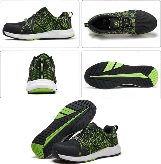 Detalle 2 de Scarpe antinfortunistiche uomo/donna S3 ESD SRC impermeabili KPU FO (EU 36-47)