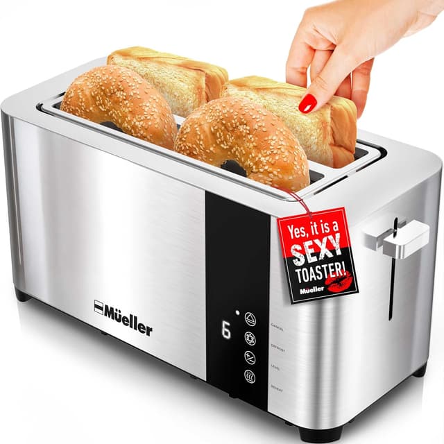 Imagen de Mueller UltraToast 4-Slice Toaster 🍞 en OfertitasTOP