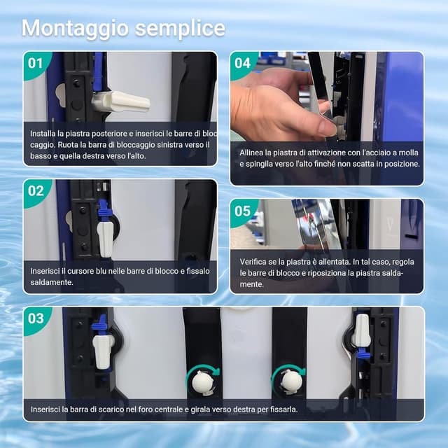 Thumbnail 6 de Mendorio Placca di Comando WC 246×164 mm