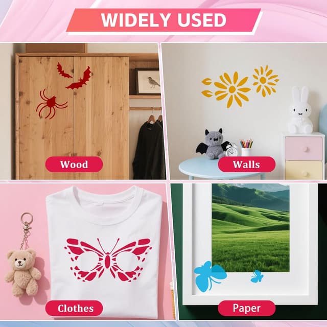 Thumbnail 6 de Hainue 36 Plantillas pintacaras 36 unidades