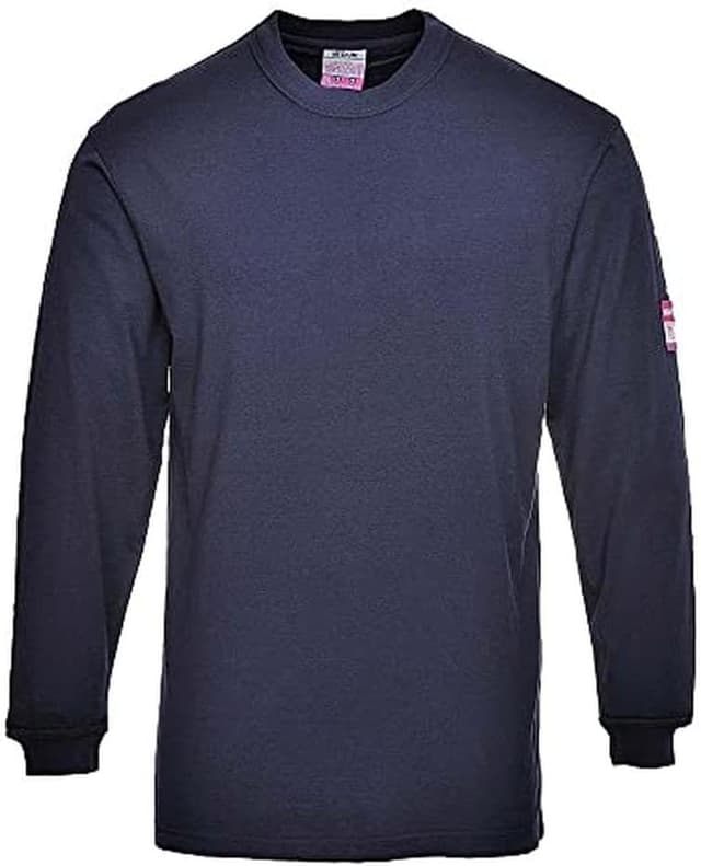 Detalle de Portwest T-shirt manches longues flamme résistant et antistatique noir FR11BKRL (taille L)