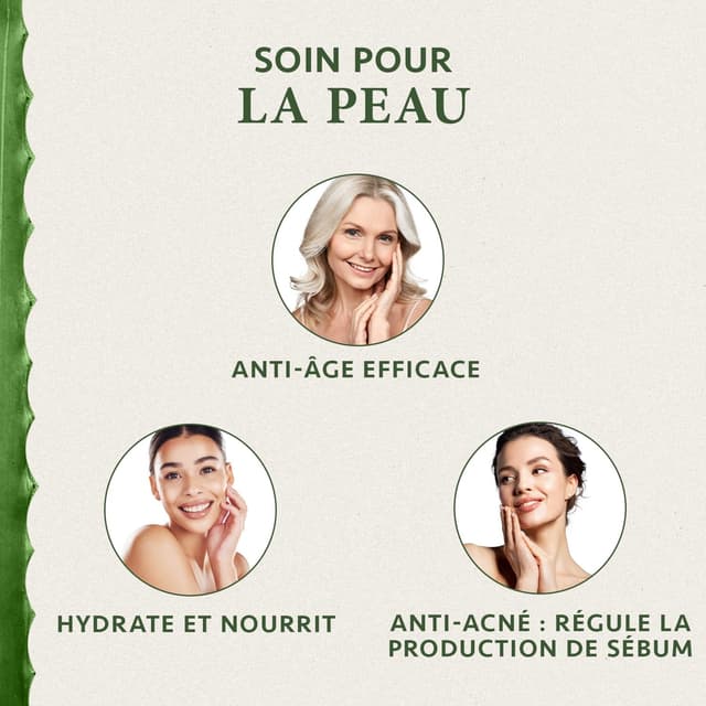 Detalle 2 de Satin Naturel Huile d’Argan Bio 100ml pour peau et cheveux